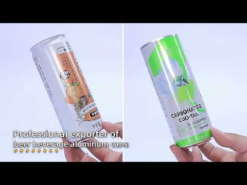 Printed aluminum can