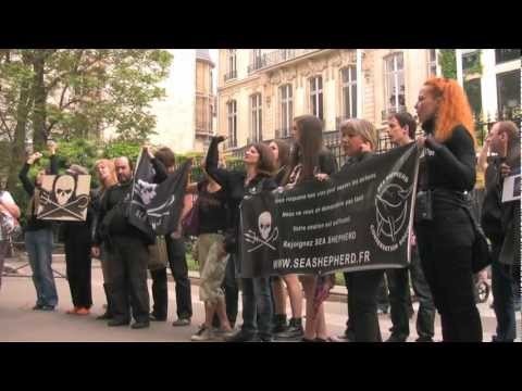 Manifestation de soutien à Paul Watson