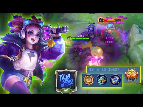 HARD CARRY!! Emblem & Build H4CK Lylia Top Global 1 INSANE DAMAGE