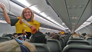 World&#39;s Funniest Flight Attendant Leaves Passengers In Hysterics