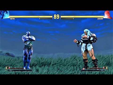 Seth vs Urien (level 8 AI) - STREET FIGHTER V
