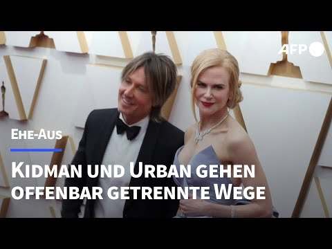 Nicole Kidman und Keith Urban haben sich offenbar getrennt | AFP