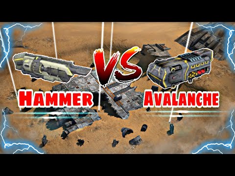 Hammer VS Avalanche Comparison in |War Robots|