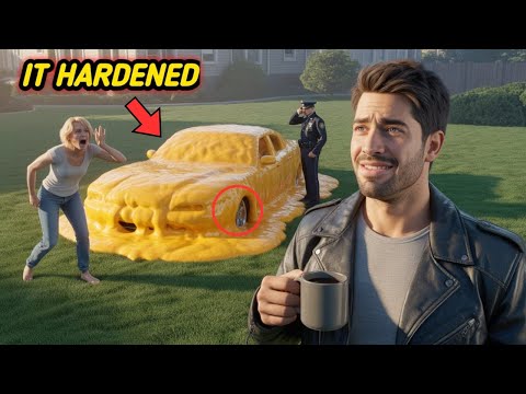 HOA President Parked On My Lawn... So I Covered Her Car In EXPANDING FOAM!