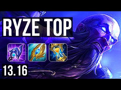 RYZE vs VOLI (TOP) | 1900+ games, 1.2M mastery, 8/4/12 | EUW Master | 13.16
