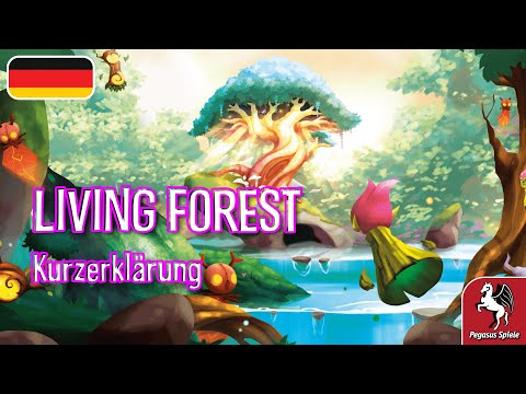 LIVING FOREST |DE| Teaser mit Kurzerklärung | Pegasus Spiele | Kennerspiel des Jahres 2022
