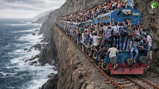 IMPOSSIBLE PLACES | The Most Dangerous Train Journeys in the World That Will Shock You | Documentary