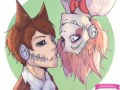 Mangle and Foxy | Мангл и Фокси 