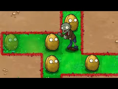 Plants vs Zombies: Push nuts Mini game❗❗❗ - Novel version of PVZ MINI Game PvZ Plus