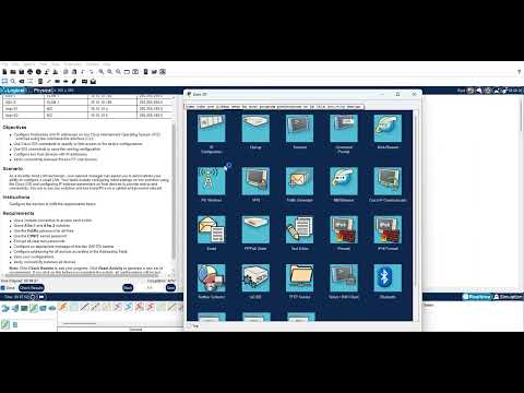 PacketTracer  2.9.1 Basic Switch and End device configuration