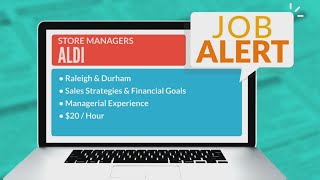 CBS 17 Job Alert - Aldi is hiring in Raleigh and Durham