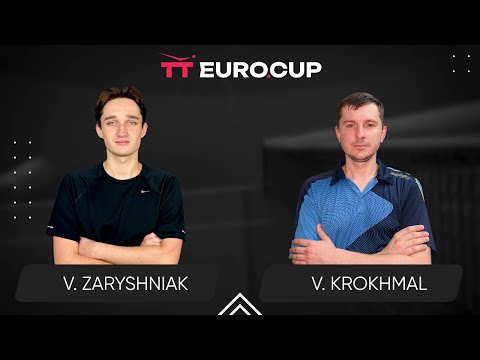 09:15 Vadym Zaryshniak - Vitalii Krokhmal 18.11.2024 TT Euro.Cup Ukraine Master. TABLE 3