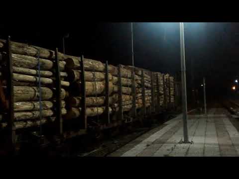 Comboios à noite no Louriçal - 06 07jul18 - 1ª Parte