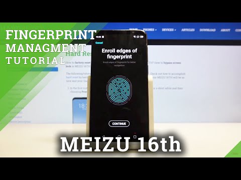How to Add Fingerprint in MEIZU 16TH - Secure Device