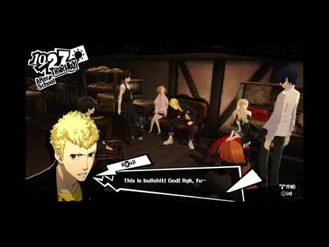 Ryuji Tries to say the F word Persona 5 Royal