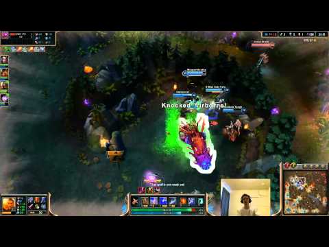 League of Legends - Support Nami Steal baron with Ultimate