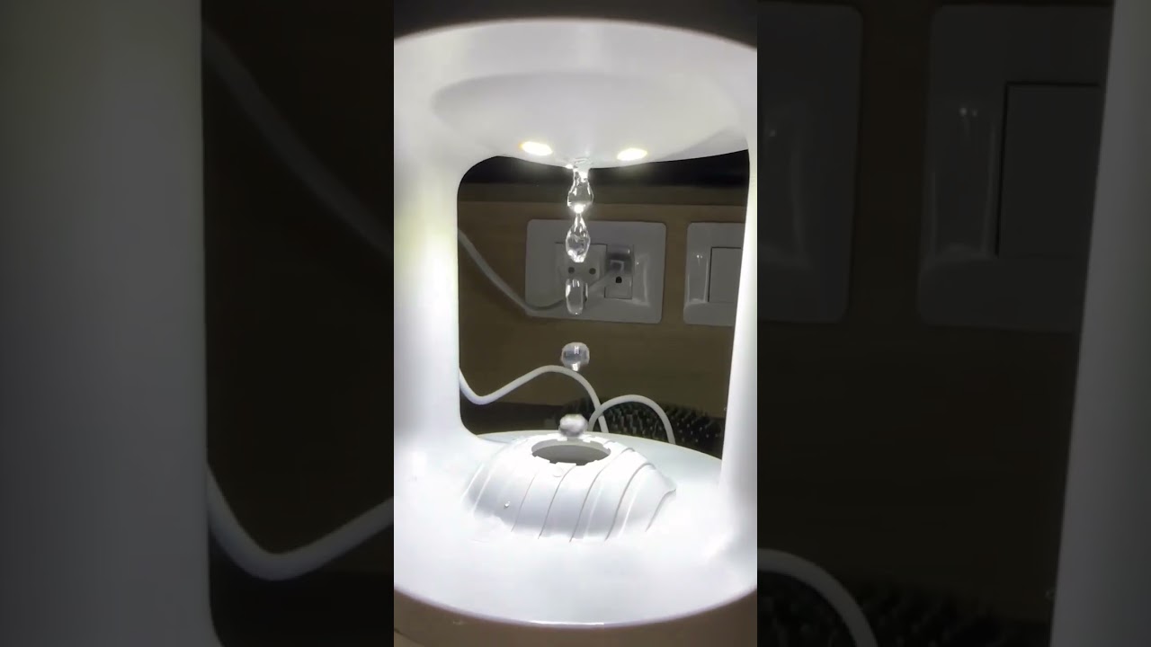 Umidificador Ultrassônico Antigravidade - Link nos comentários #shorts