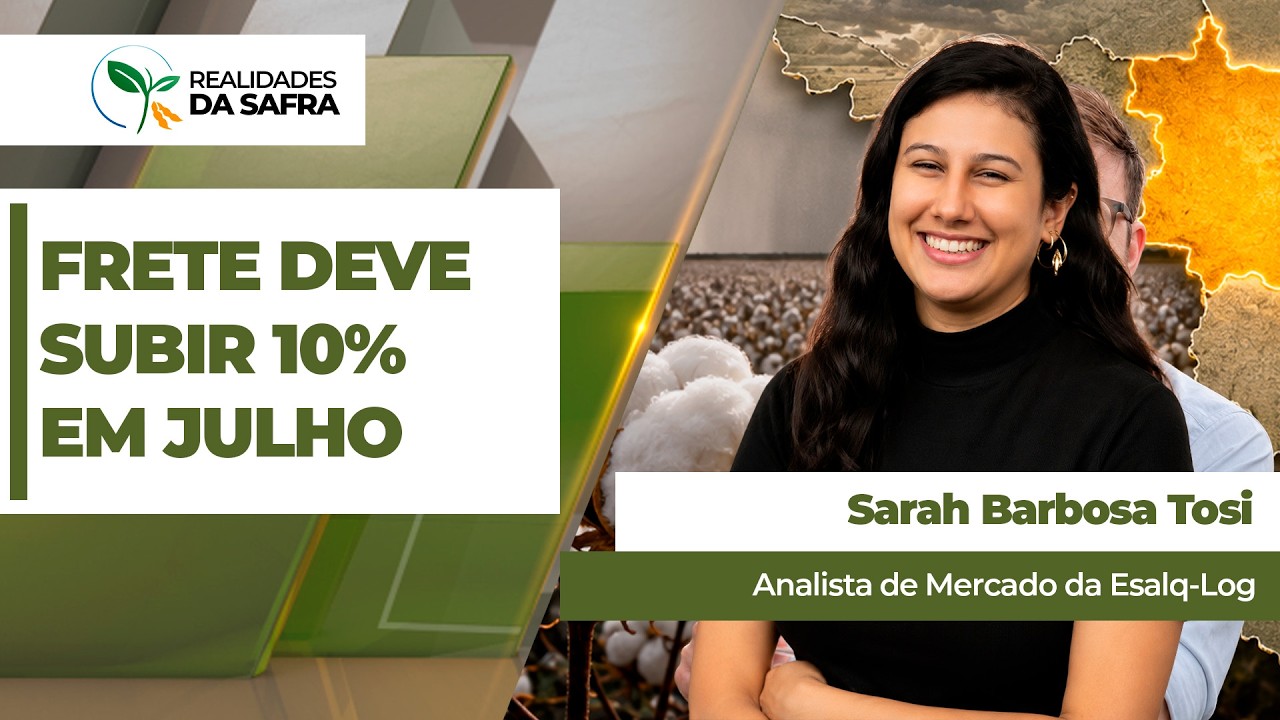 Custo do frete volta a subir com avanço da colheita do milho e deve aumentar 10% em julho