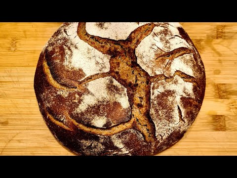 9. Wir backen Brot " 100% Roggensauerteig Brot"