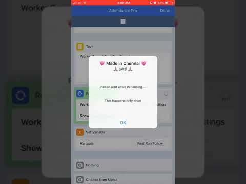 Attendance Pro Workflow First Run Demo