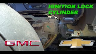 2001 - 2004 CHEVY S10/GMC SONOMA / ENVOY/ Blazer/ Jimmy/ IGNITION LOCK CYLINDER - Removal & Install