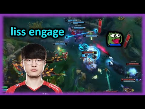 T1 Faker Lissandra is so good at engages | T1 vs GENG | LCK Spring Playoffs 2023