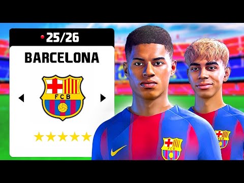 I Manage Barcelona for the 25/26 Season...
