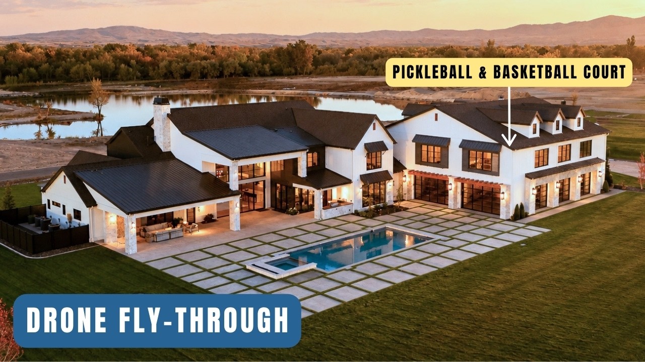 TOUR A 11,867 sq ft Parade Home in EAGLE, Idaho | Legacy Homes