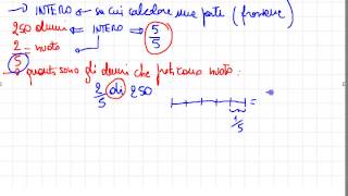 Problemi con le frazioni : 1.Problema diretto