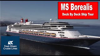 Ultimate Fred Olsen Borealis deck by deck ship tour| 2025