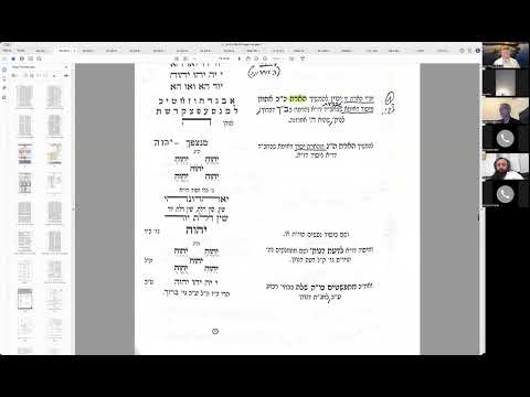 הרב יואל חקון - ראש השנה תשפ״ו - שיעור 02 - כוונות רי״ו בקיצור - אתה - סידור.