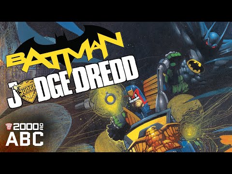 The 2000 AD ABC: Batman vs Judge Dredd