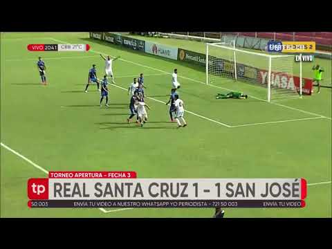 Opening, date 3 (Rescheduled): Real Santa Cruz 1-1 San José