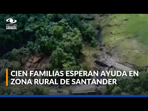 Emergencia en Vélez: más de 300 hectáreas afectadas por deslizamiento en la transversal del Carare