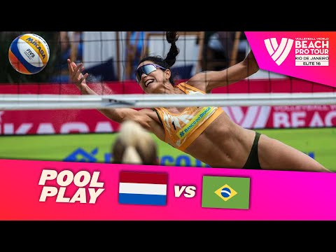 Stam/Schoon vs. Carol/Rebecca - Pool Play Highlights | Rio de Janeiro 2025 #BeachProTour