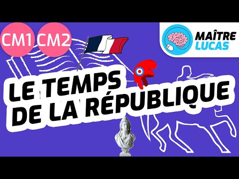 Le temps de la République CM1 - CM2 - Cycle 3 - Histoire