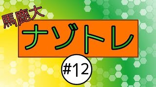 超難問!自作謎解き問題!!#12【馬鹿大ナゾトレ】