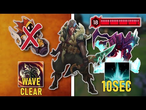 PYKE MID can push waves / ult every 10 seconds / feed allies with gold