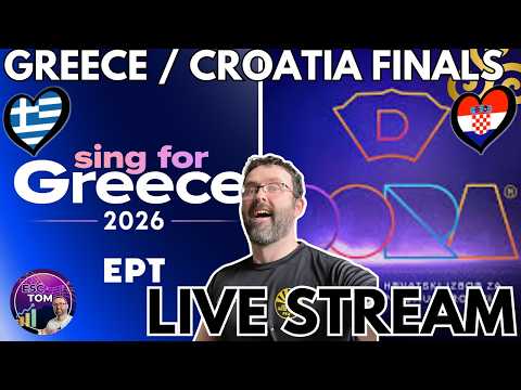 🇬🇷🇭🇷 Super Sunday: GREECE & CROATIA Live Stream | Eurovision 2026