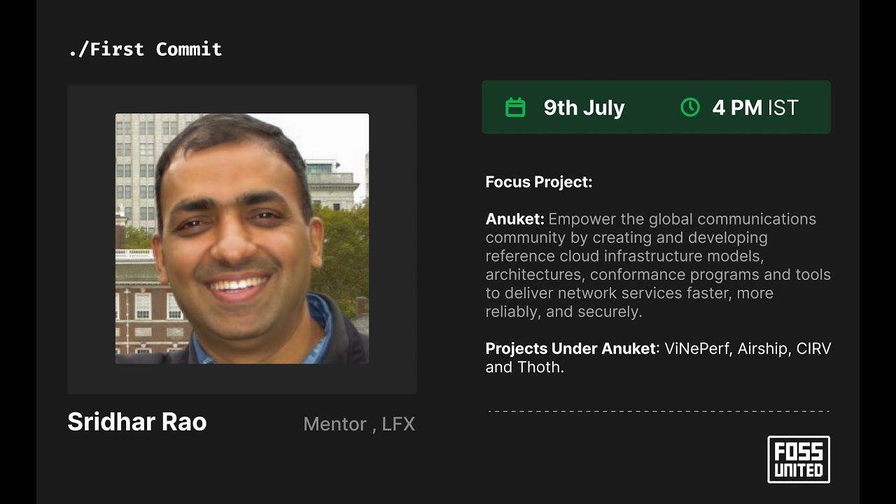 First Commit with Sridhar K. N. Rao