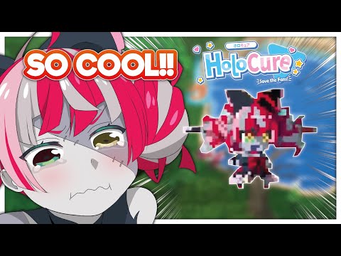 Ollie cries when she play her Character in Holocure !!!