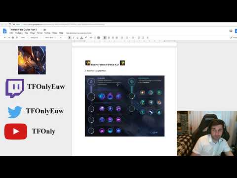 [TF Only] Twisted Fate Guide Season 8 - Part II (Runes, Patch 8.13)