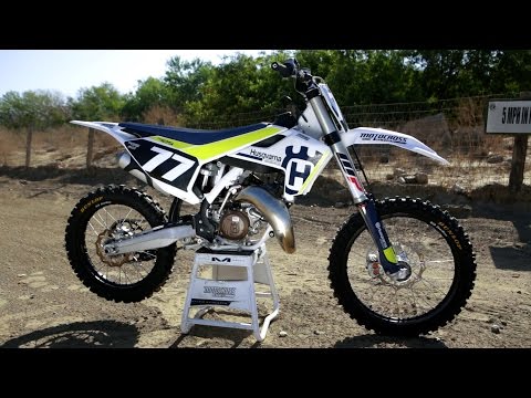 First Ride 2017 Husqvarna TC125 2 Stroke - Motocross Action Magazine