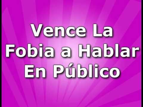 Vence La FOBIA a HABLAR En PUBLICO [audio]