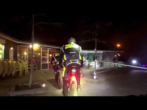 Lichtjestocht De Kleppers 2018 met de Boscrossers Oosterhout