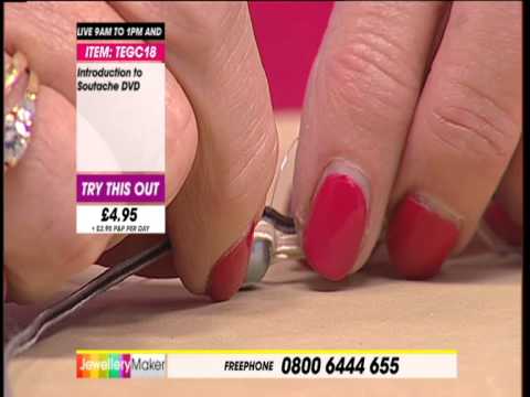 JewelleryMaker SOUTACHE MASTERCLASS LIVE | 1/09/2013