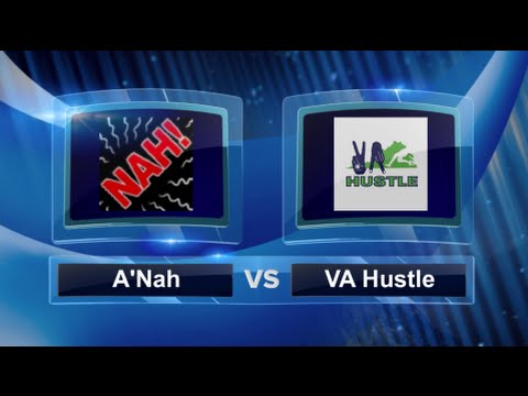A'Nah vs VA Hustle - Quarter Finals - Women's Georgia Kickball Open #GKO2015