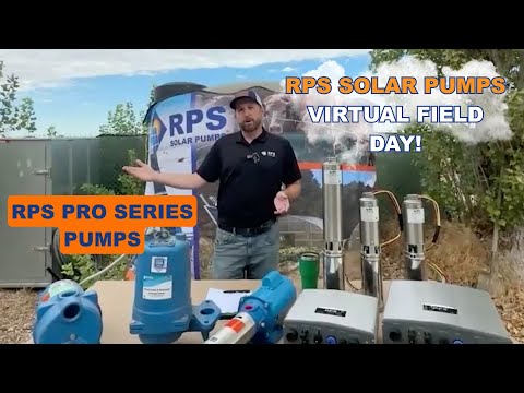 RPS Solar Pumps Virtual Field Day: RPS Pro System Pumps