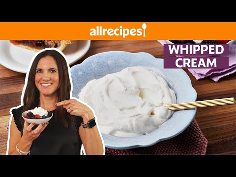 How to Make Whipped Cream | Get Cookin' | Allrecipes
