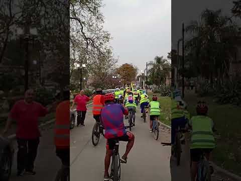 Libertador San Martín (Jujuy) da la bienvenida a los bici peregrinos 💪